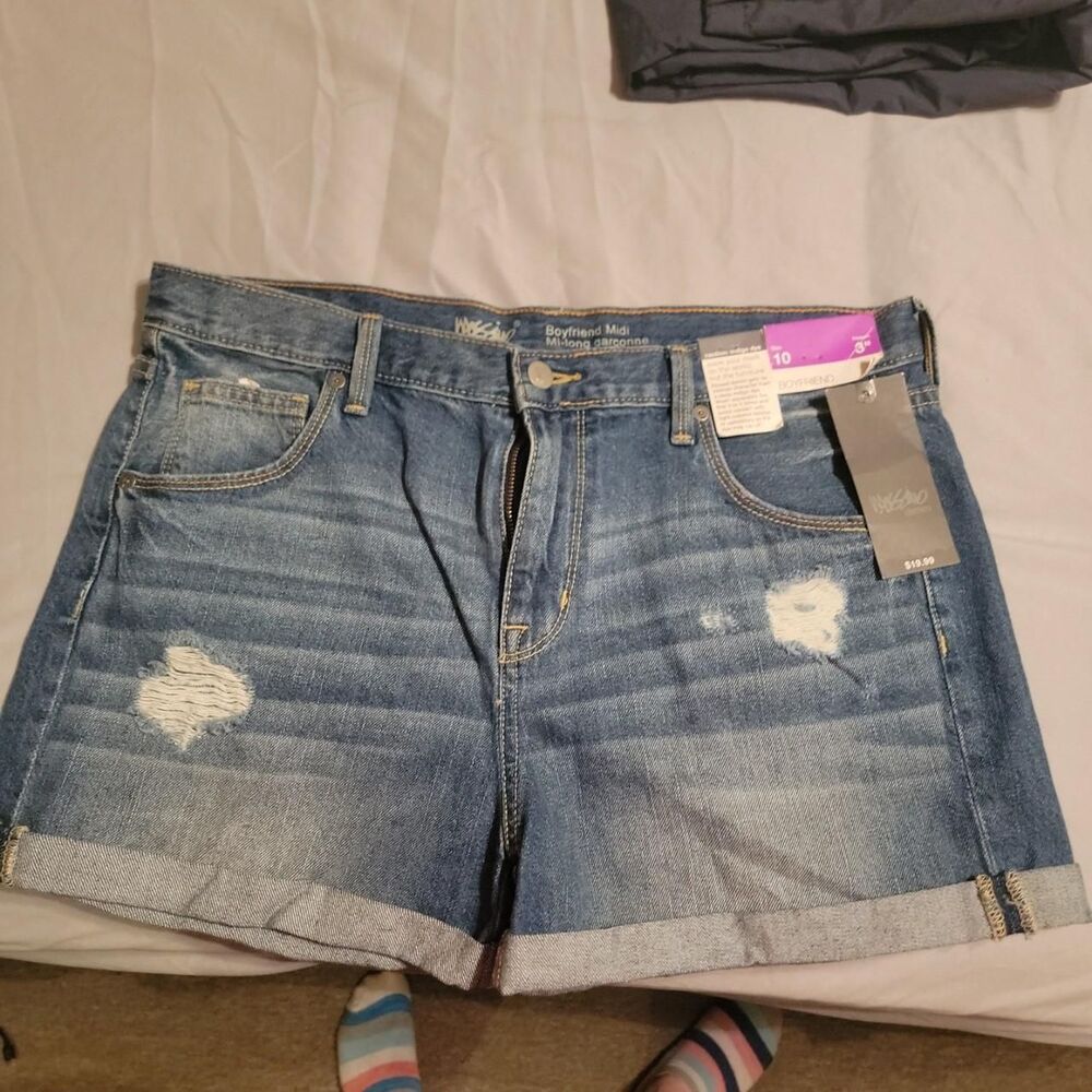 Mossimo Women's Blue Shorts